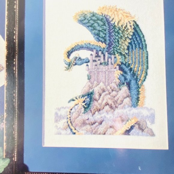 Rare HTF Teresa Wentzler Petites Fantasy Castle and Dragon Pattern Booklet - Picture 4 of 7